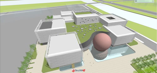 科技馆SketchUp模型库 环境科技领域的数字化展示新前沿